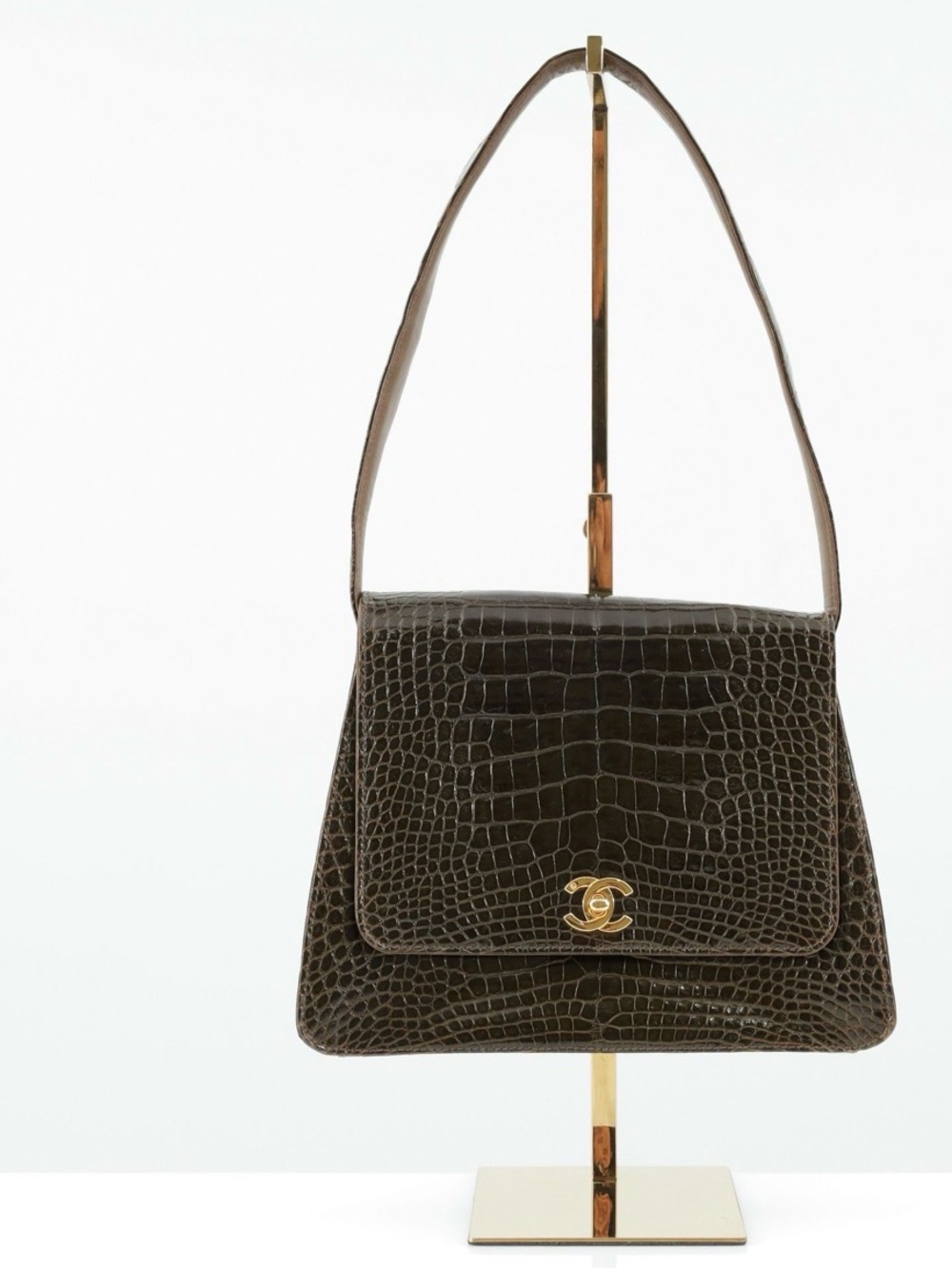 Chanel Vintage Rare Real Crocodile 🐊 Shoulder bag